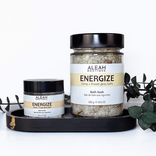 Energize Natural Bath Salts - Aleah's Boutique