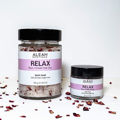 Relax Natural Bath Salts - Aleah's Boutique