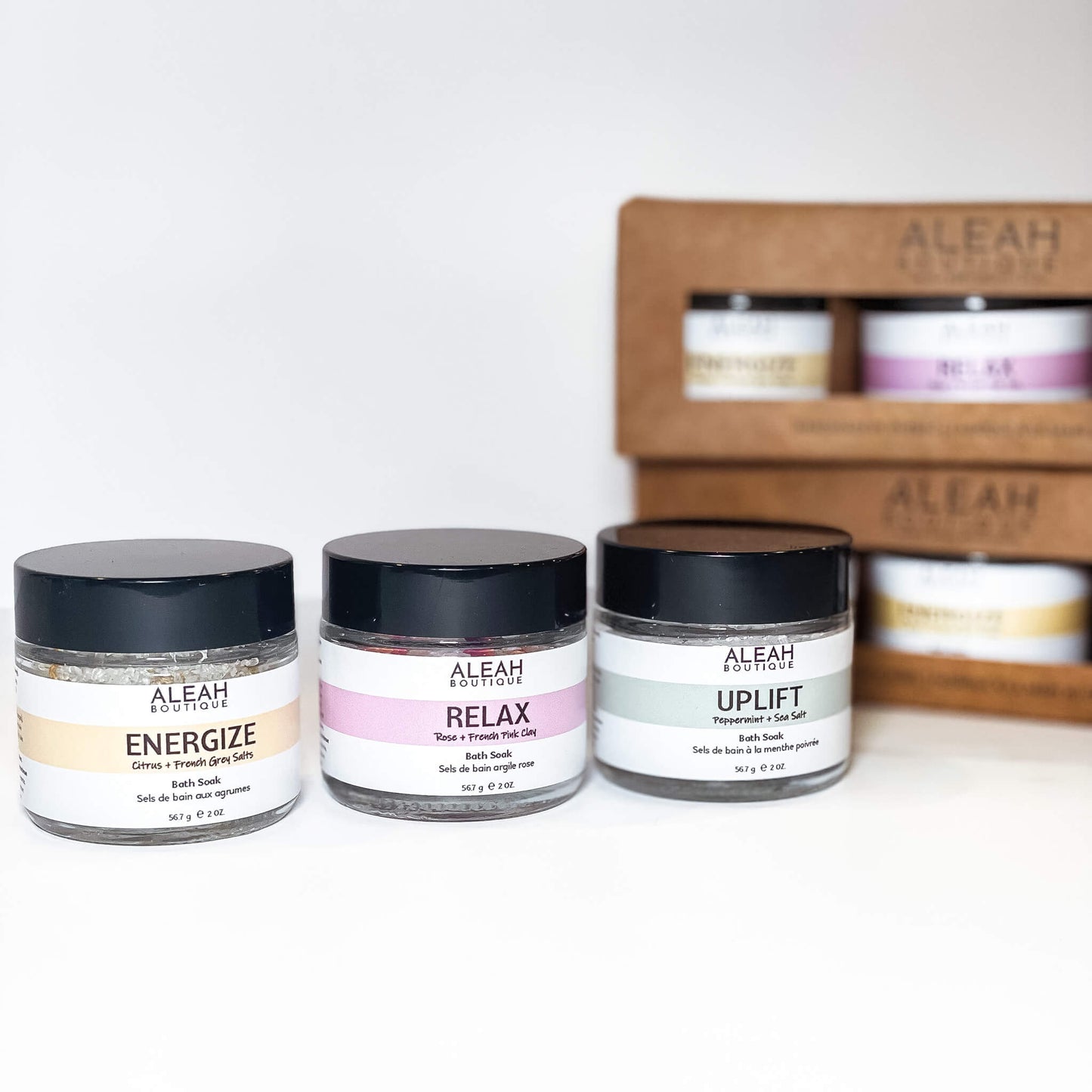 Mini Bath Salt Set - Aleah's Boutique