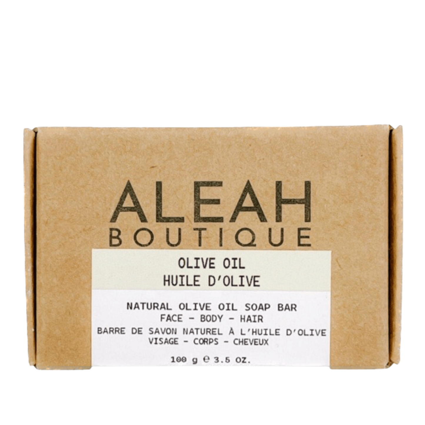 Olive Oil Soap Bar - Aleah's Boutique