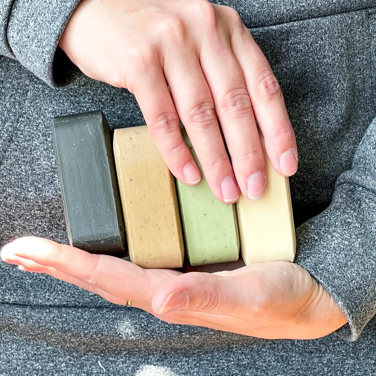 Olive Oil + Mint Soap Bar - Aleah's Boutique