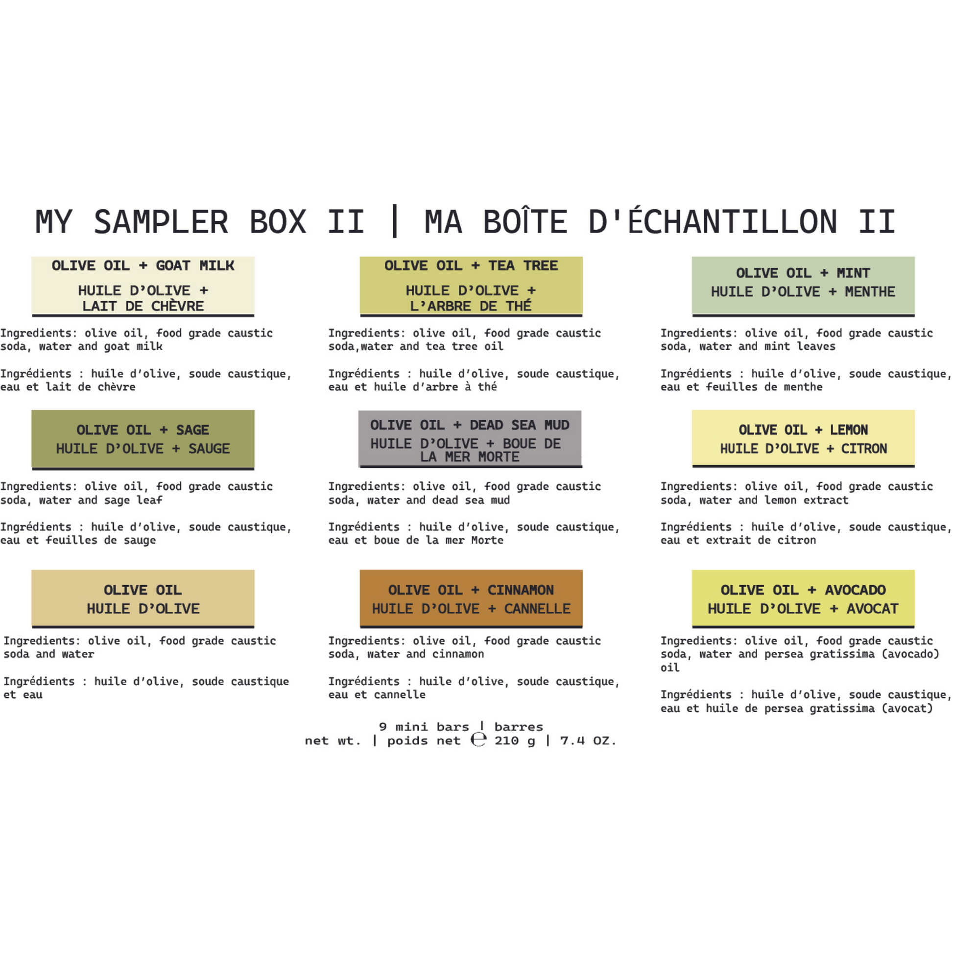 Sampler Set (II Edition) - Aleah's Boutique