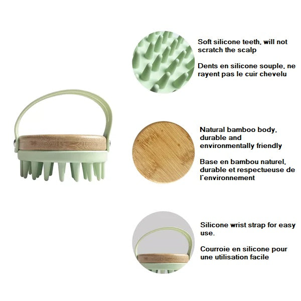 Scalp Massager / Grooming Brush - Aleah's Boutique