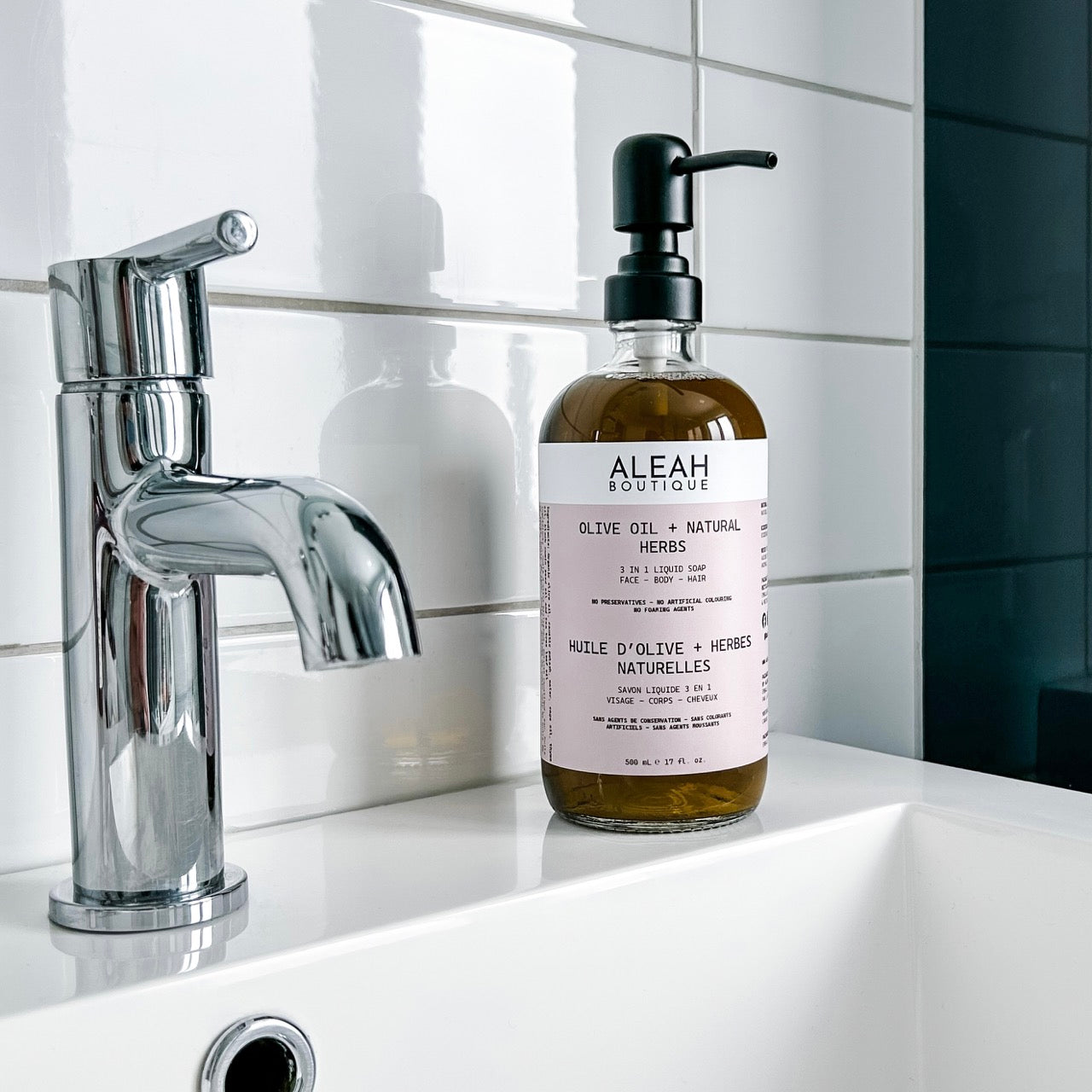 Olive Oil + Natural Herbs - Aleah's Boutique