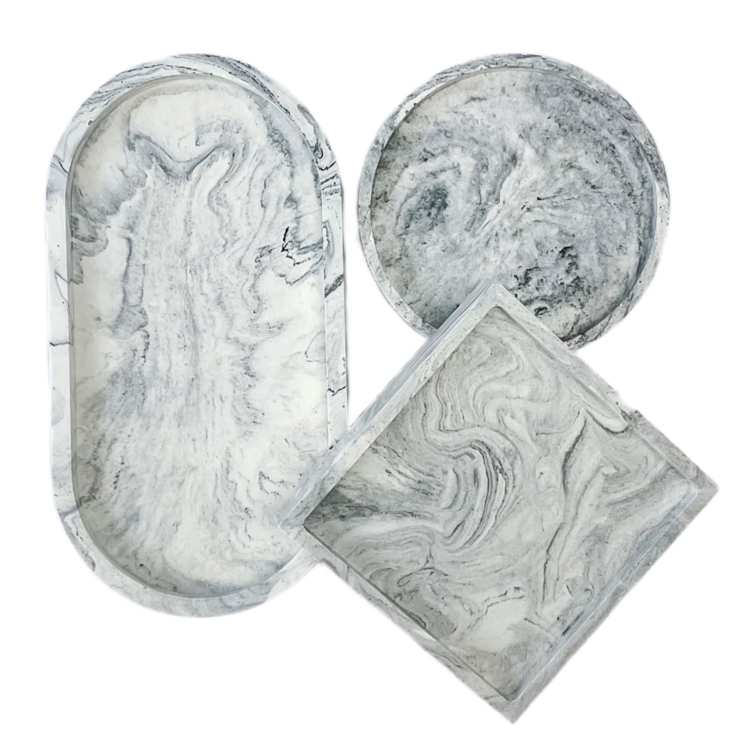 Jesmonite Trays - Aleah's Boutique